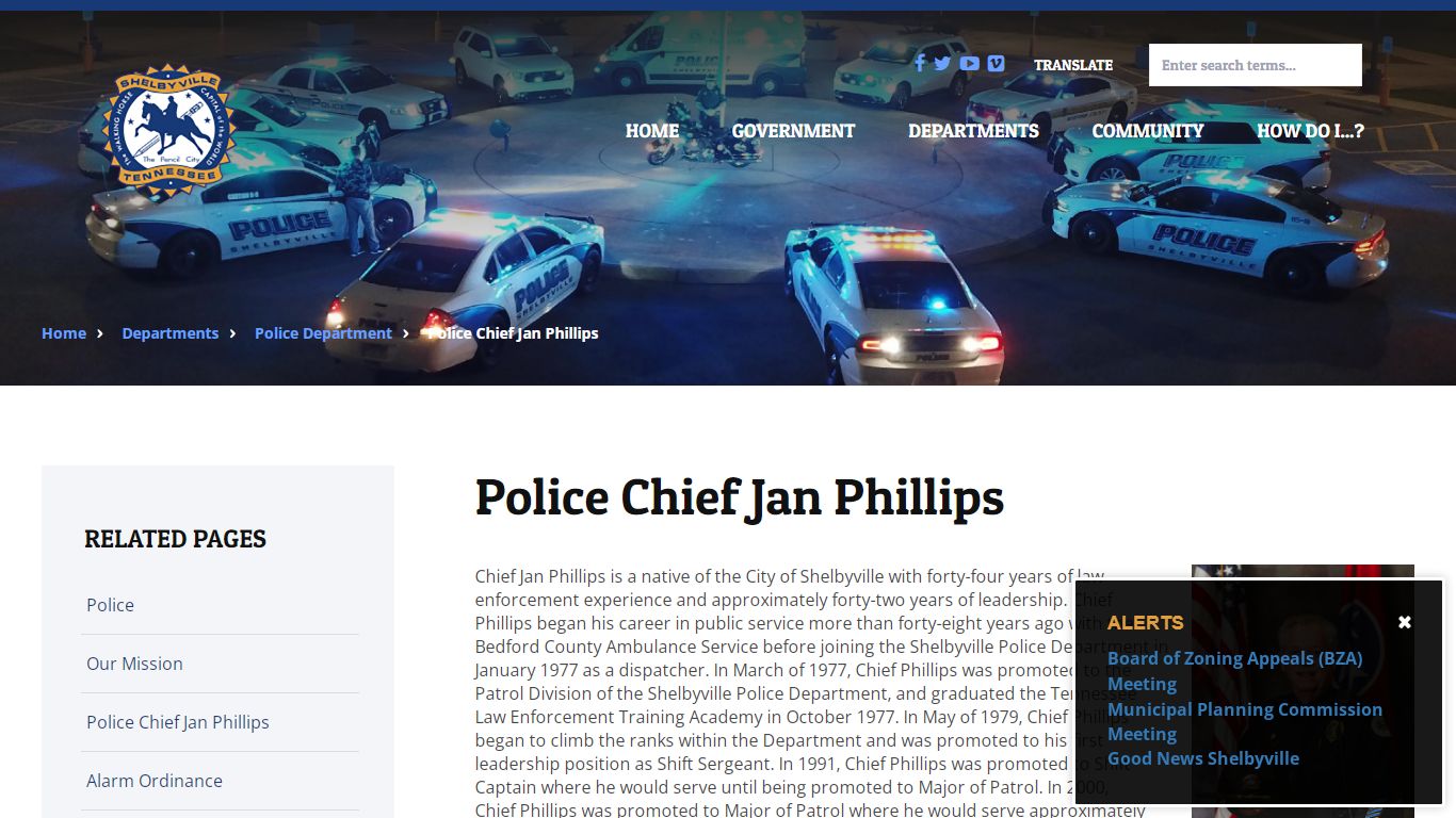 Police Chief Jan Phillips